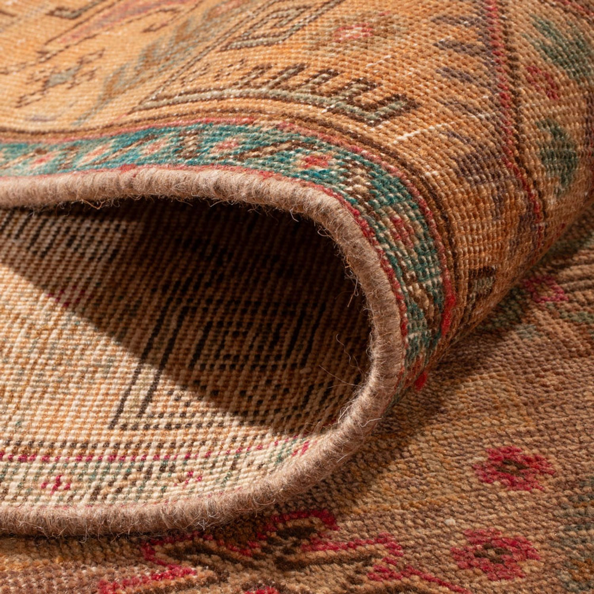 Alfombra Vintage - 364 x 273 cm - beige oscuro