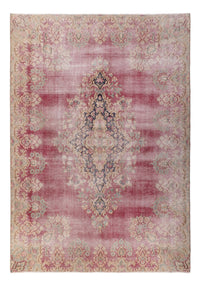Alfombra Vintage - 276 x 197 cm - púrpura