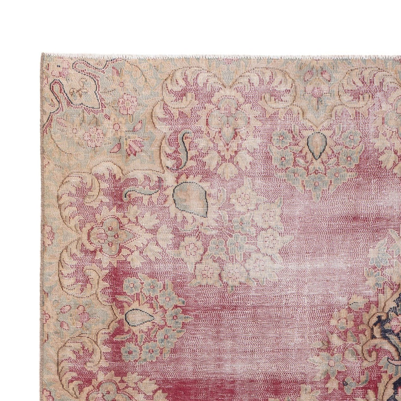 Alfombra Vintage - 276 x 197 cm - púrpura