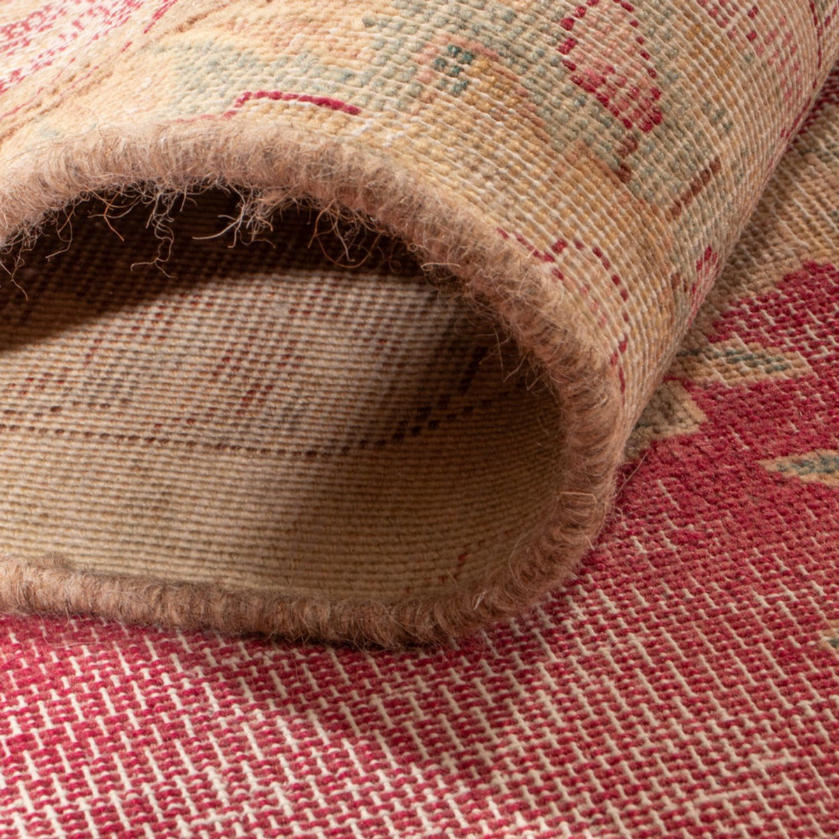 Alfombra Vintage - 276 x 197 cm - púrpura