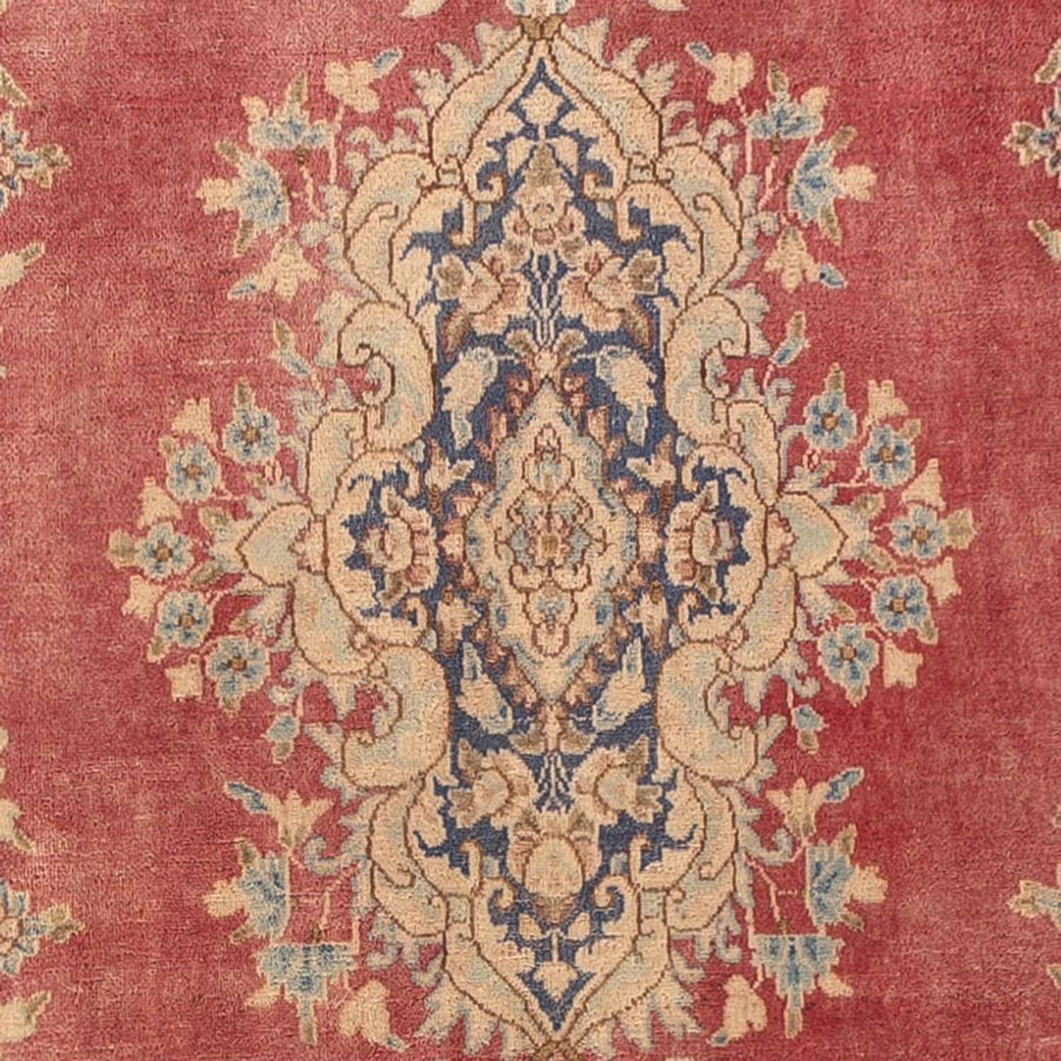 Alfombra Vintage - 304 x 192 cm - rojo claro
