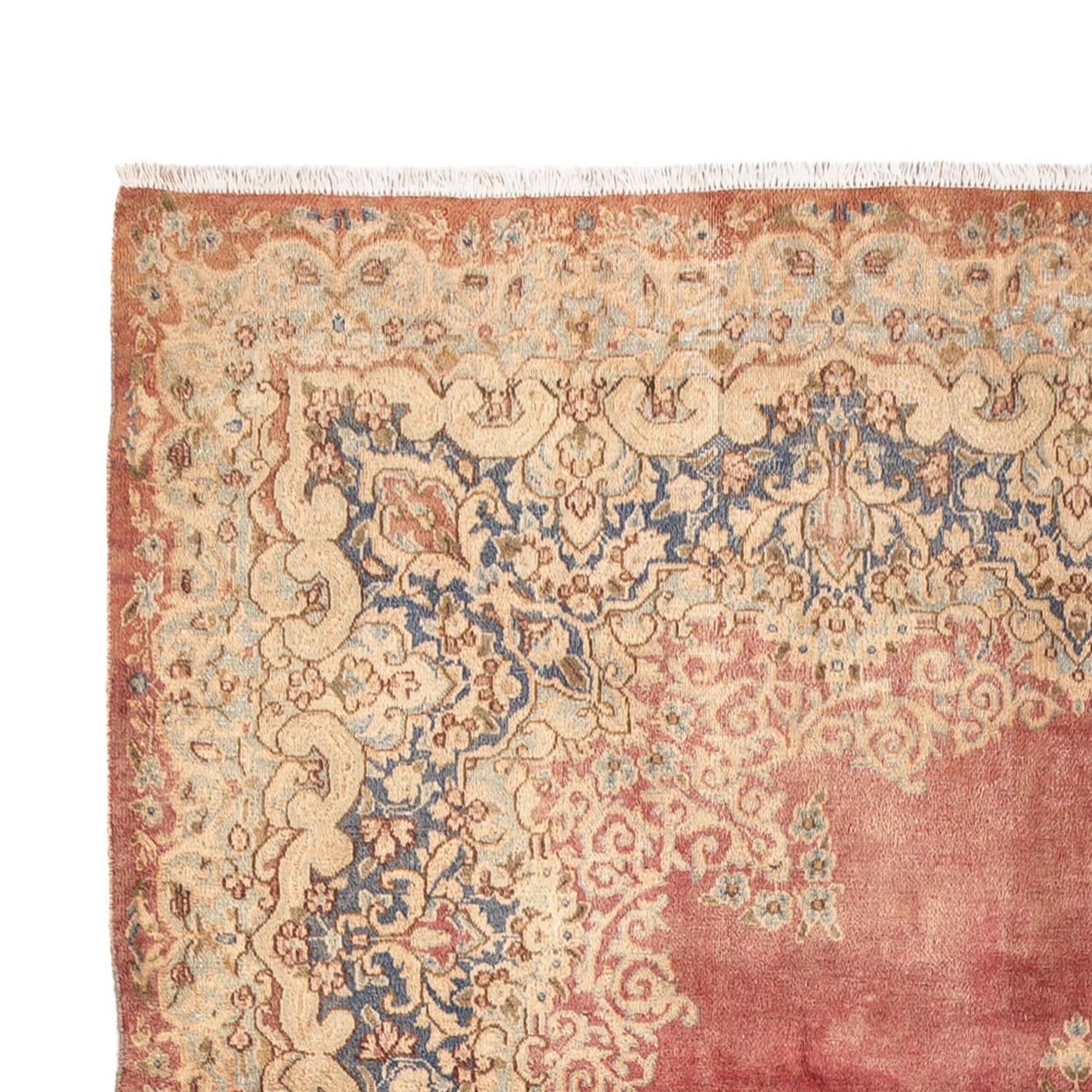 Alfombra Vintage - 304 x 192 cm - rojo claro