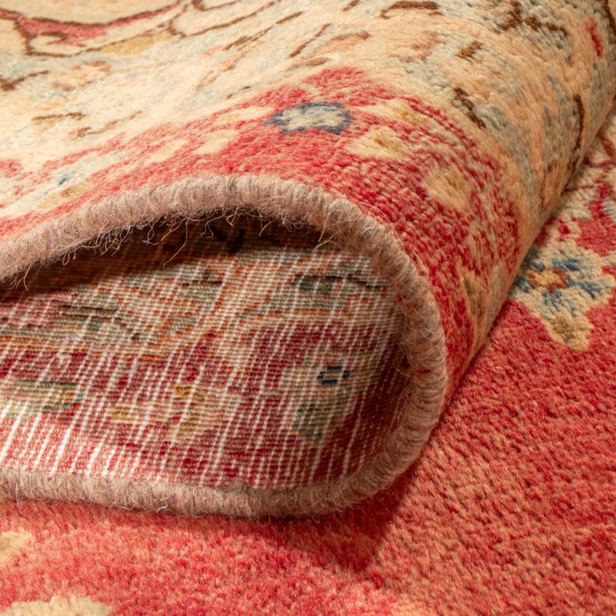 Alfombra Vintage - 304 x 192 cm - rojo claro