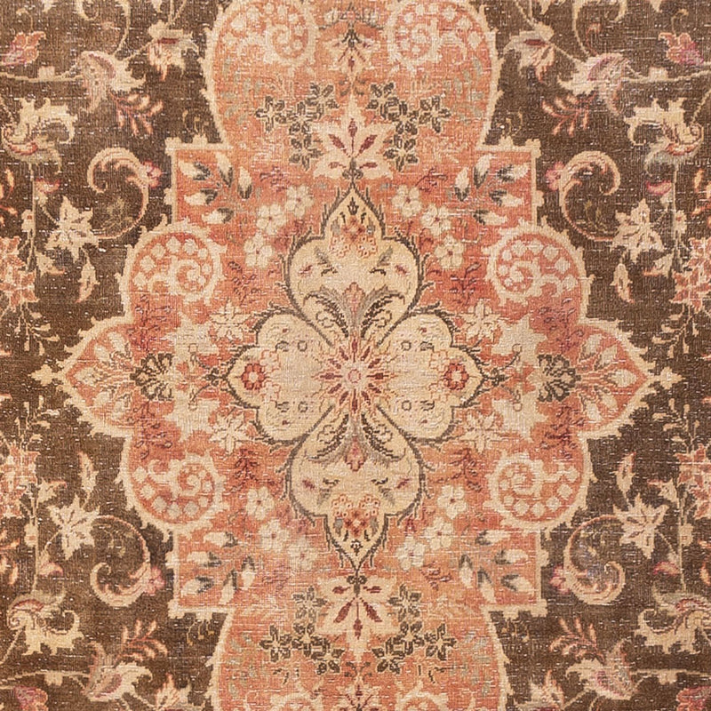 Alfombra Vintage - 335 x 235 cm - beige oscuro