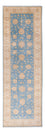 Alfombra de pasillo Alfombra Ziegler - 394 x 124 cm - azul