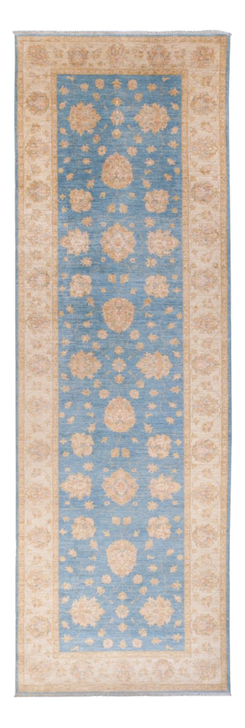 Alfombra de pasillo Alfombra Ziegler - 394 x 124 cm - azul