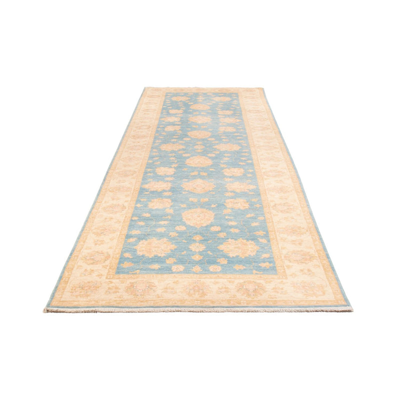 Alfombra de pasillo Alfombra Ziegler - 394 x 124 cm - azul