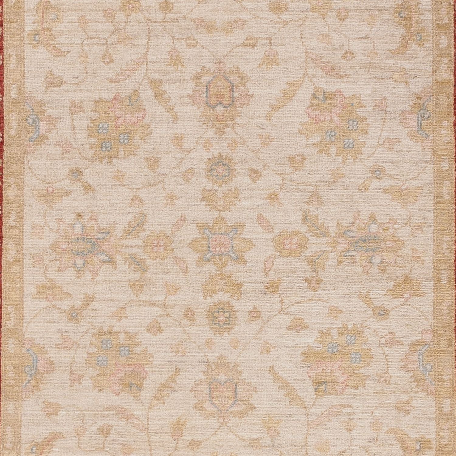 Alfombra de pasillo Alfombra Ziegler - 394 x 121 cm - beige