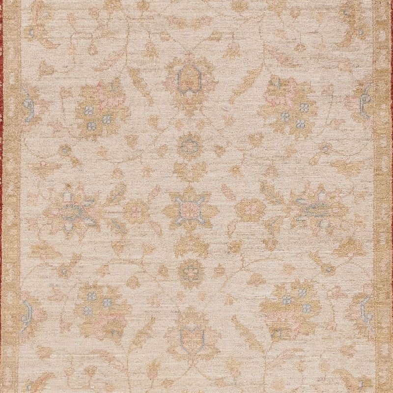 Alfombra de pasillo Alfombra Ziegler - 394 x 121 cm - beige