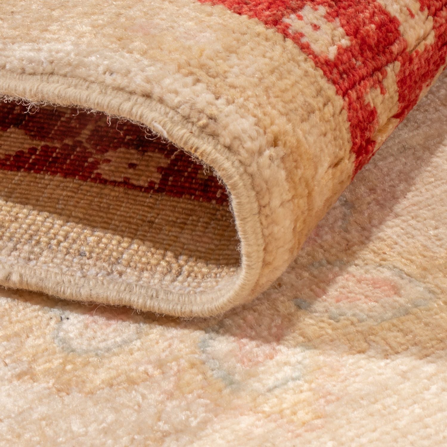 Alfombra de pasillo Alfombra Ziegler - 394 x 121 cm - beige