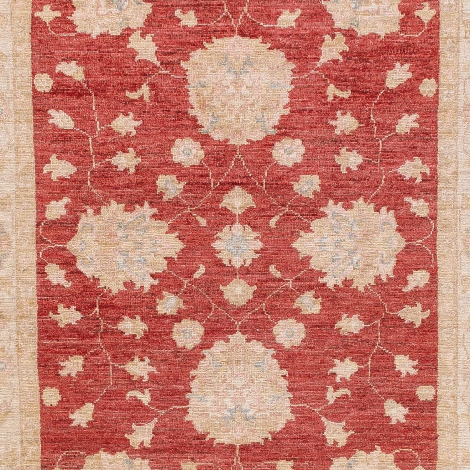 Alfombra de pasillo Alfombra Ziegler - 393 x 122 cm - rojo