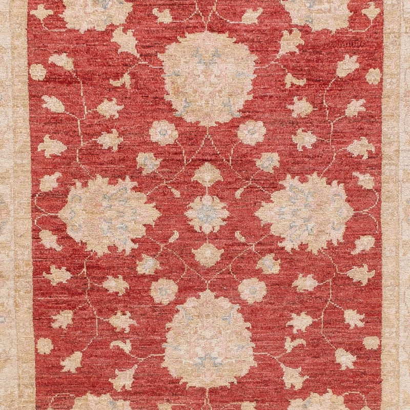 Alfombra de pasillo Alfombra Ziegler - 393 x 122 cm - rojo