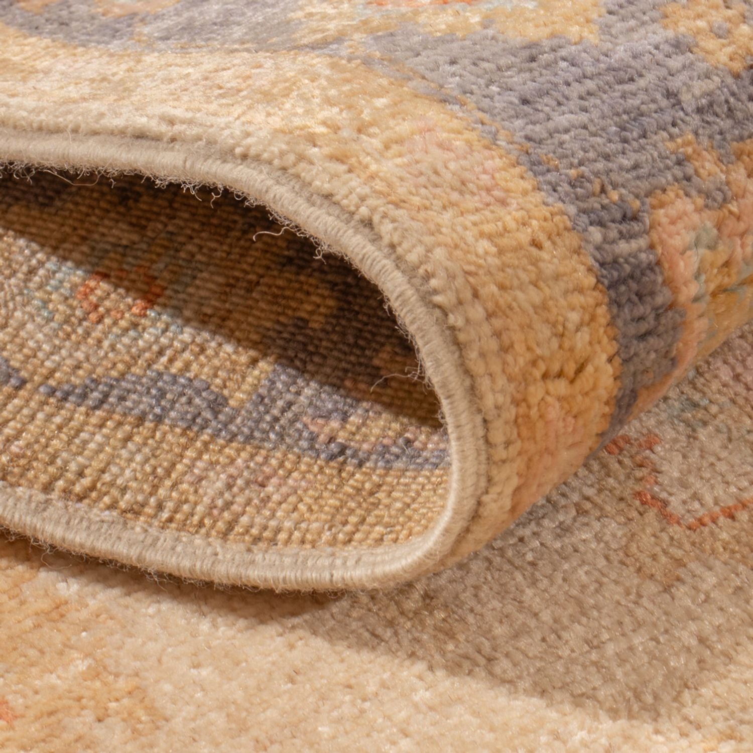 Alfombra de pasillo Alfombra Ziegler - 200 x 68 cm - beige