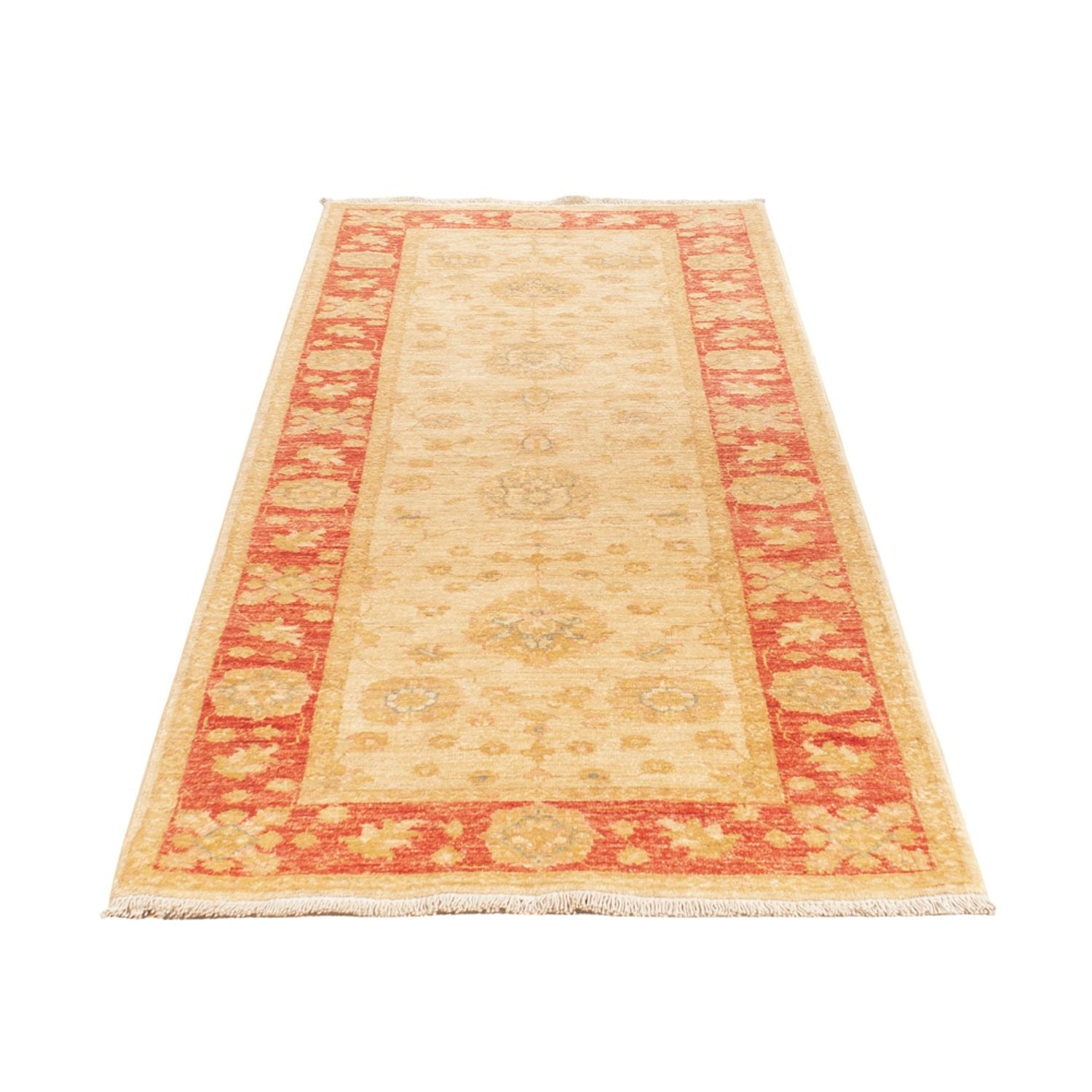 Alfombra de pasillo Alfombra Ziegler - 251 x 81 cm - beige