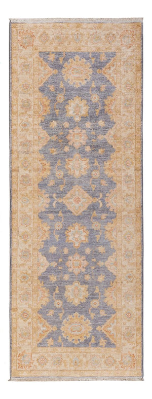 Alfombra de pasillo Alfombra Ziegler - 198 x 72 cm - azul petróleo