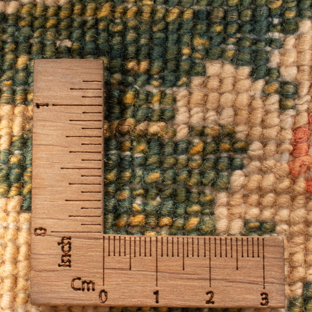 Alfombra de pasillo Alfombra Ziegler - 393 x 83 cm - verde oliva