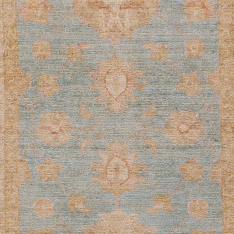 Alfombra de pasillo Alfombra Ziegler - 203 x 71 cm - azul claro