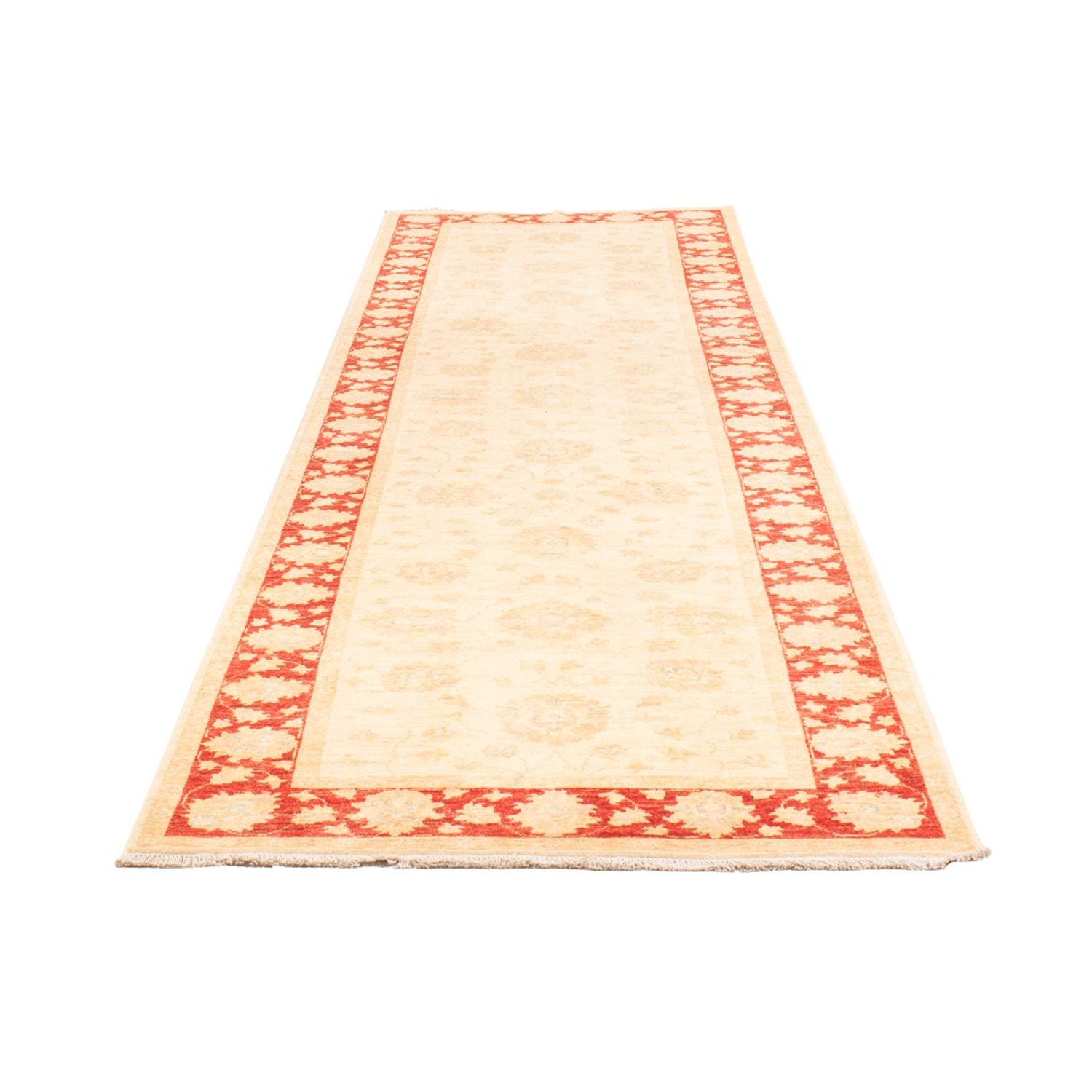 Alfombra de pasillo Alfombra Ziegler - 394 x 106 cm - beige