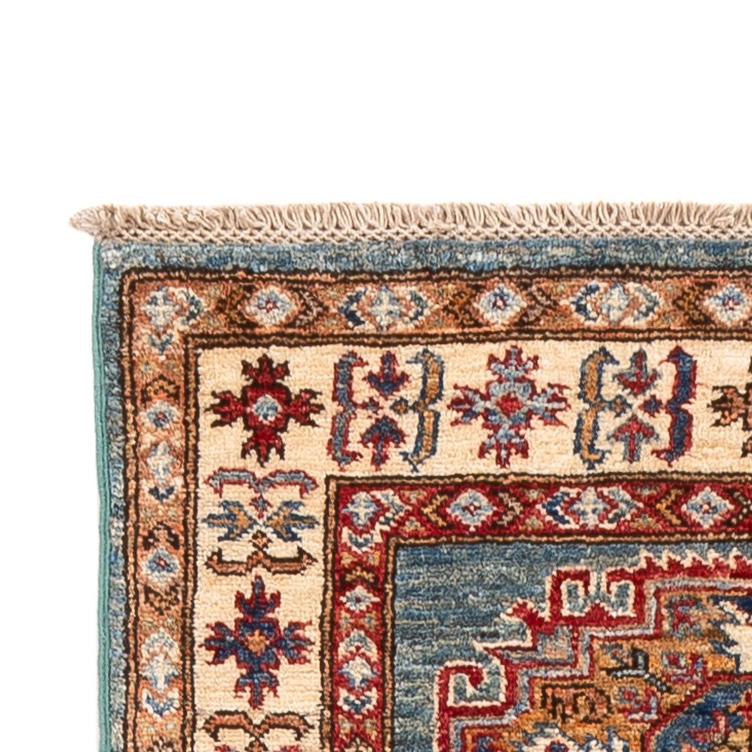 Alfombra de pasillo Alfombra Ziegler - Kazak - 246 x 75 cm - multicolor