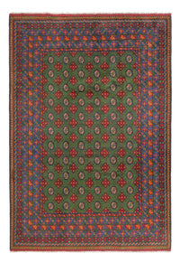 Alfombra afgana - Filpa - 298 x 200 cm - verde