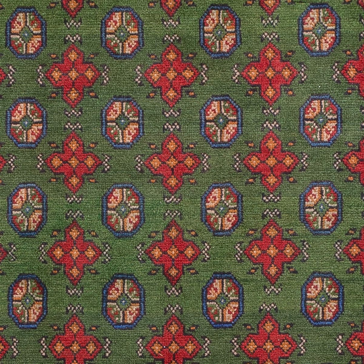 Alfombra afgana - Filpa - 298 x 200 cm - verde