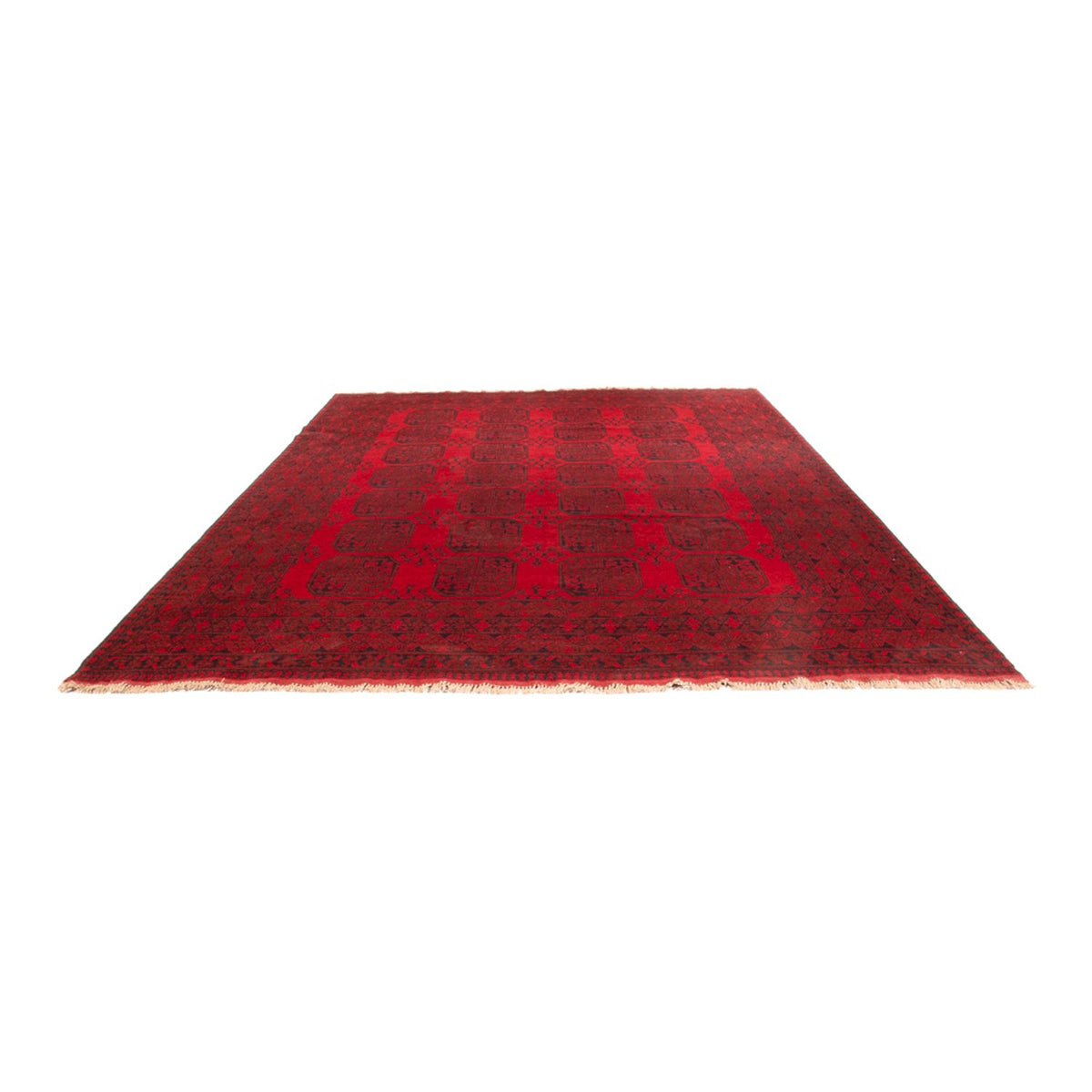 Alfombra afgana - Filpa - 350 x 253 cm - rojo