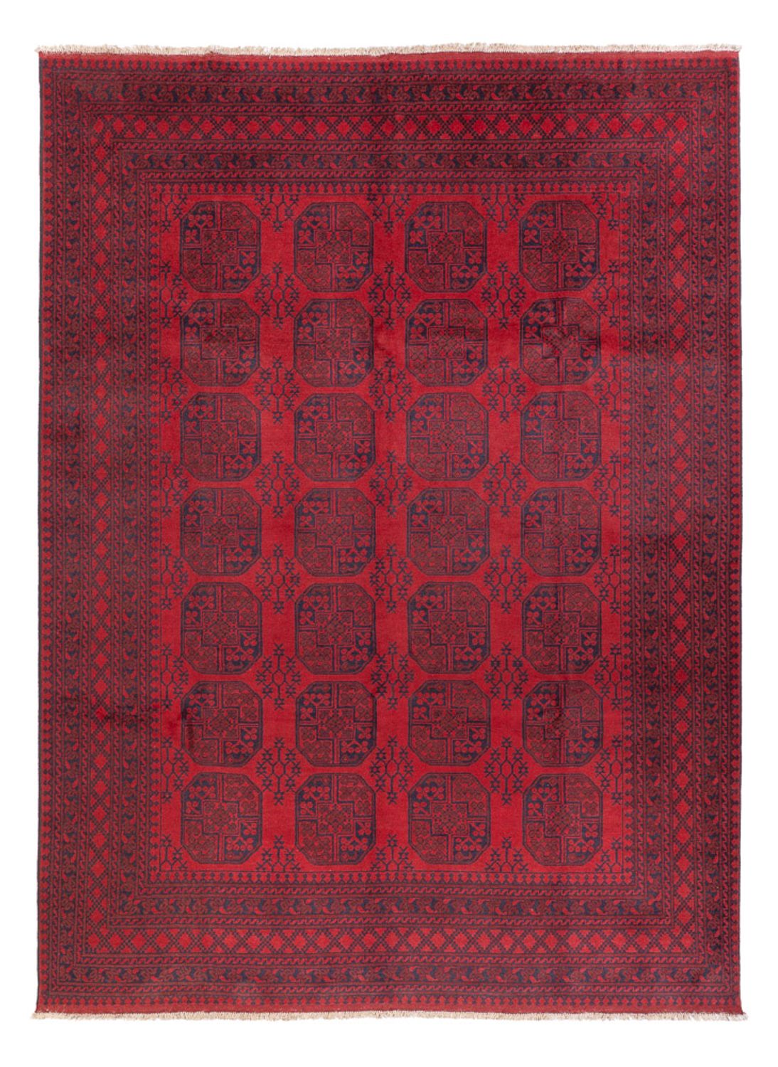 Alfombra afgana - Filpa - 352 x 253 cm - rojo