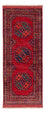 Alfombra de pasillo Alfombra afgana - 216 x 87 cm - rojo