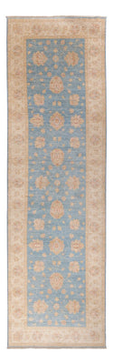 Alfombra de pasillo Alfombra Ziegler - 396 x 121 cm - azul claro