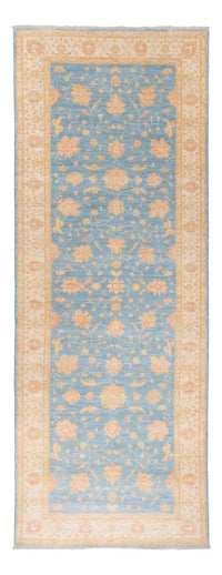 Alfombra de pasillo Alfombra Ziegler - 332 x 119 cm - azul claro