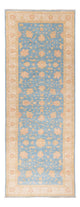 Alfombra de pasillo Alfombra Ziegler - 332 x 119 cm - azul claro