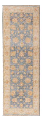 Alfombra de pasillo Alfombra Ziegler - 243 x 81 cm - azul petróleo