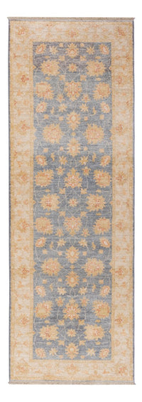 Alfombra de pasillo Alfombra Ziegler - 243 x 81 cm - azul petróleo