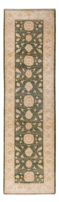 Alfombra de pasillo Alfombra Ziegler - 295 x 83 cm - verde oliva