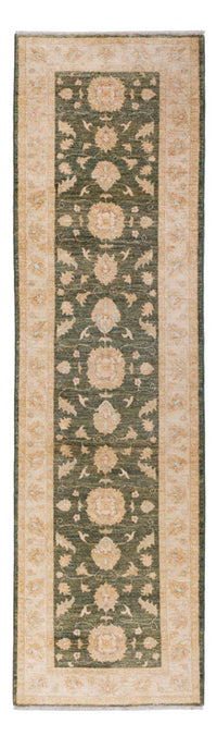 Alfombra de pasillo Alfombra Ziegler - 295 x 83 cm - verde oliva