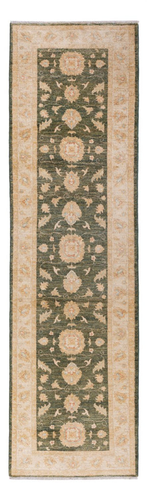 Alfombra de pasillo Alfombra Ziegler - 295 x 83 cm - verde oliva