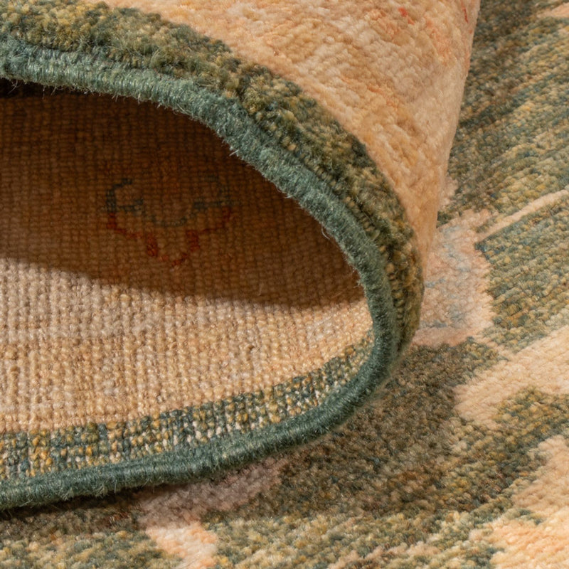 Alfombra de pasillo Alfombra Ziegler - 295 x 83 cm - verde oliva