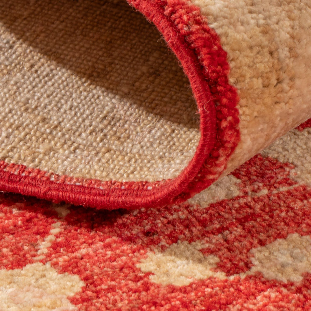 Alfombra de pasillo Alfombra Ziegler - 199 x 64 cm - rojo