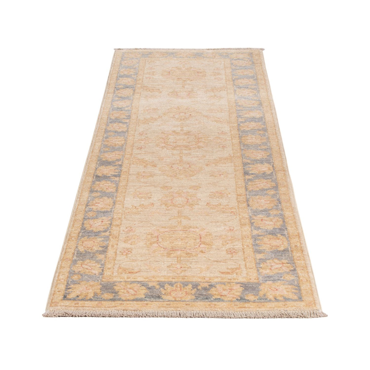 Alfombra de pasillo Alfombra Ziegler - 198 x 61 cm - beige