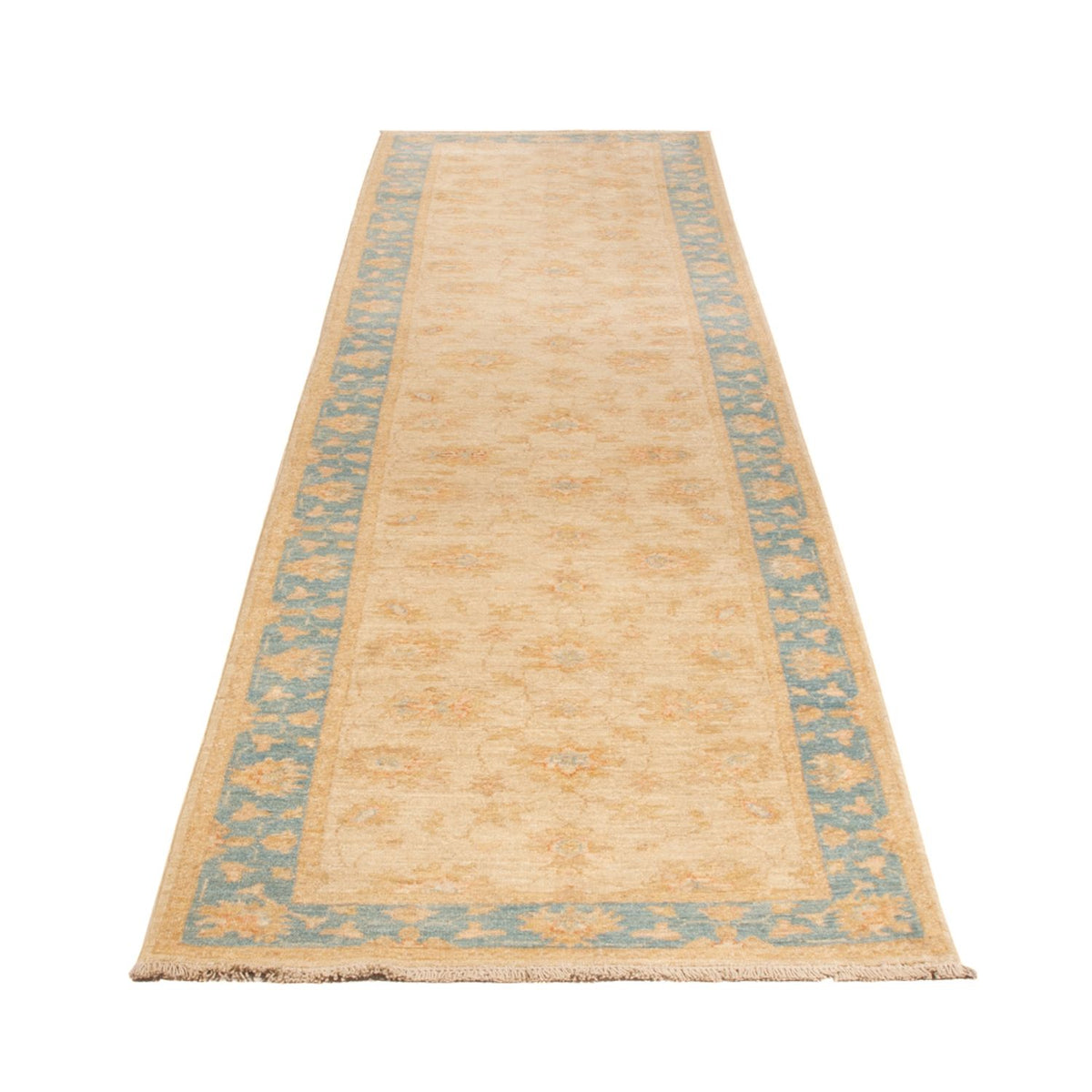 Alfombra de pasillo Alfombra Ziegler - 392 x 86 cm - beige