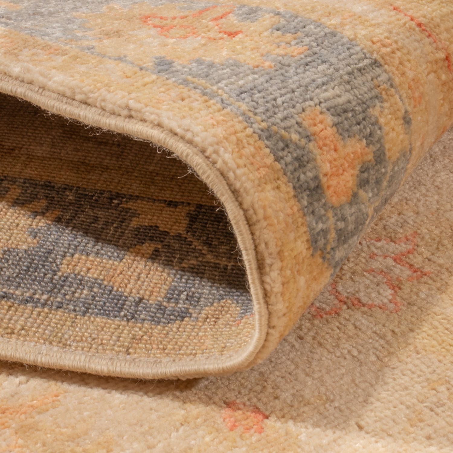 Alfombra de pasillo Alfombra Ziegler - 245 x 82 cm - beige