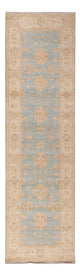 Alfombra de pasillo Alfombra Ziegler - 293 x 84 cm - azul claro