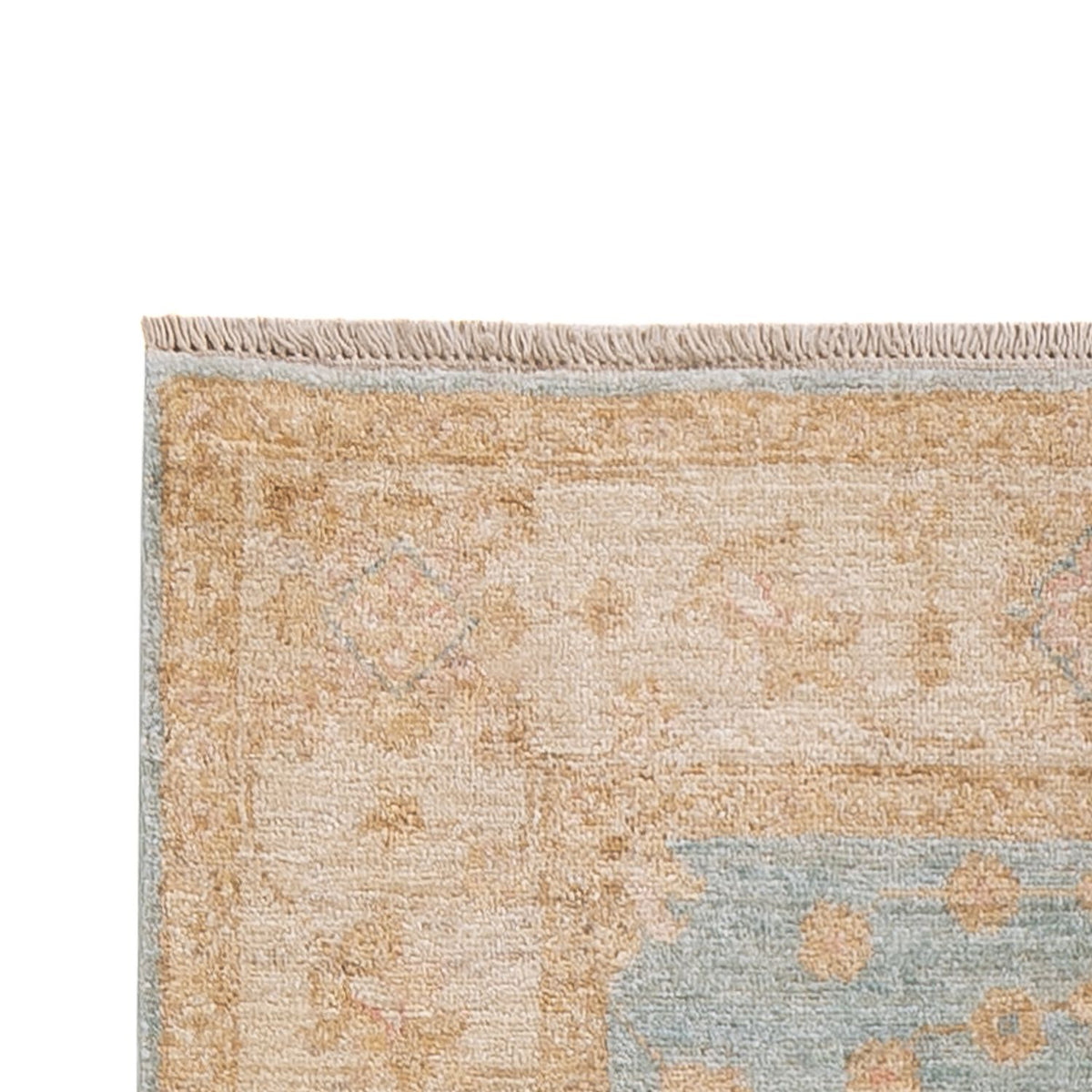 Alfombra de pasillo Alfombra Ziegler - 293 x 84 cm - azul claro