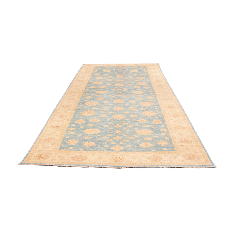 Alfombra de pasillo Alfombra Ziegler - 412 x 154 cm - azul claro
