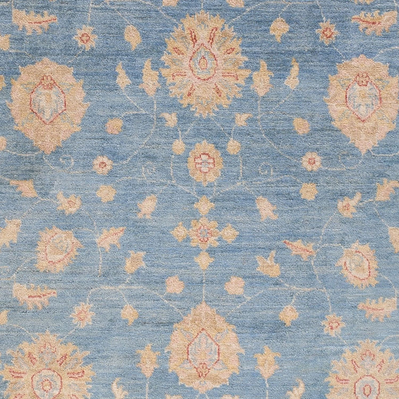 Alfombra de pasillo Alfombra Ziegler - 485 x 143 cm - azul claro