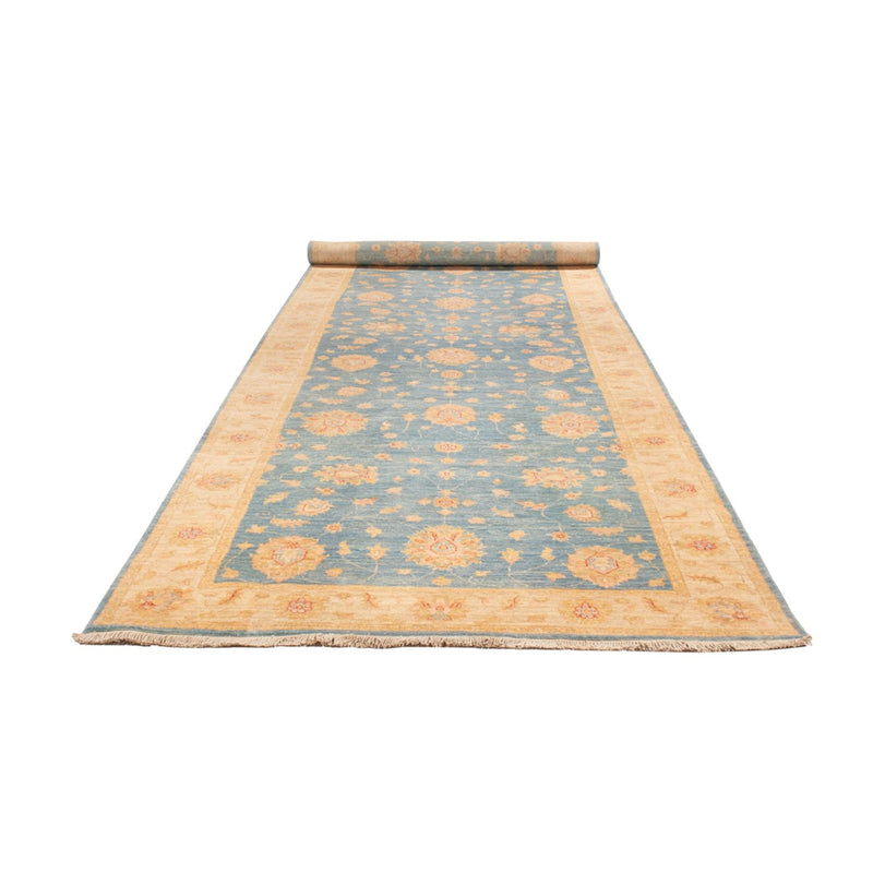 Alfombra de pasillo Alfombra Ziegler - 485 x 143 cm - azul claro