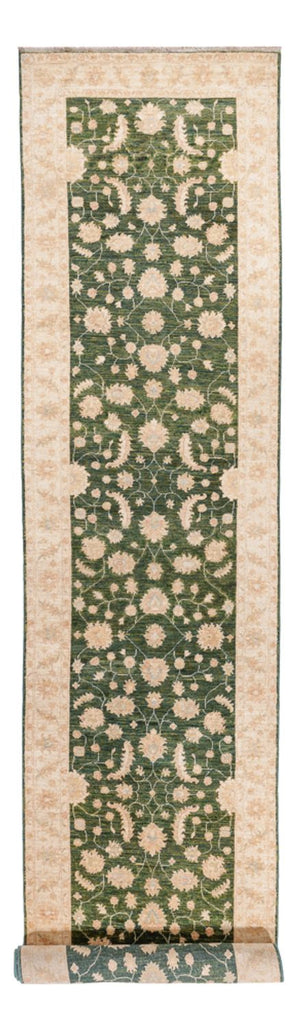 Alfombra de pasillo Alfombra Ziegler - 455 x 102 cm - verde