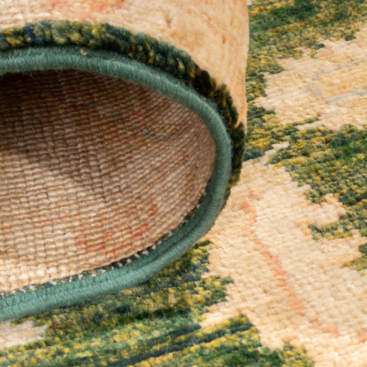 Alfombra de pasillo Alfombra Ziegler - 455 x 102 cm - verde