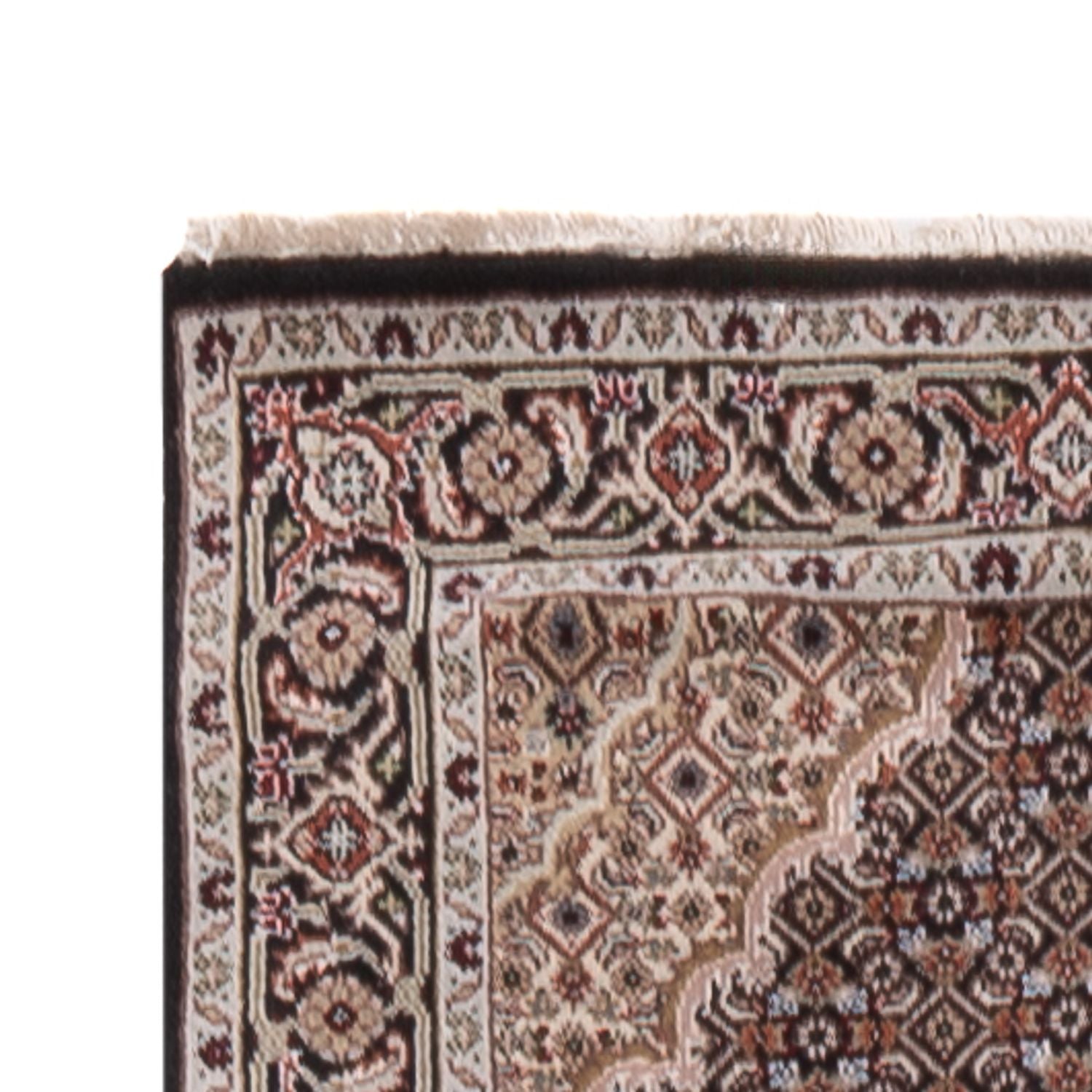 Alfombra de pasillo Alfombra oriental - Tabriz - 406 x 82 cm - antracita