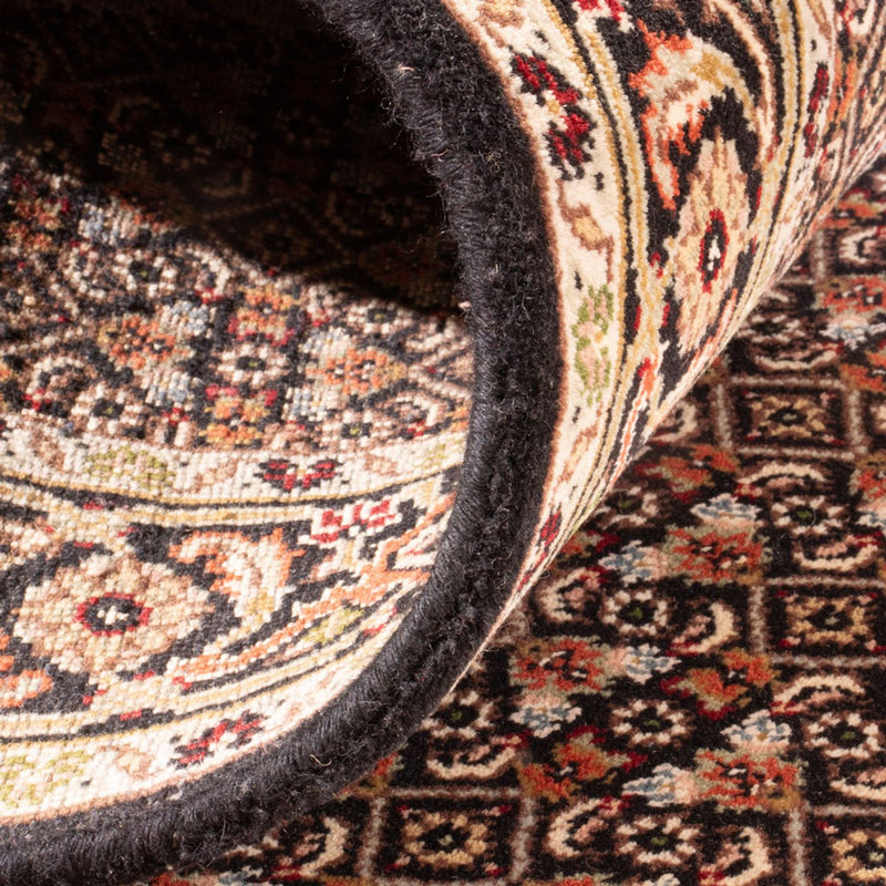 Alfombra de pasillo Alfombra oriental - Tabriz - 406 x 82 cm - antracita